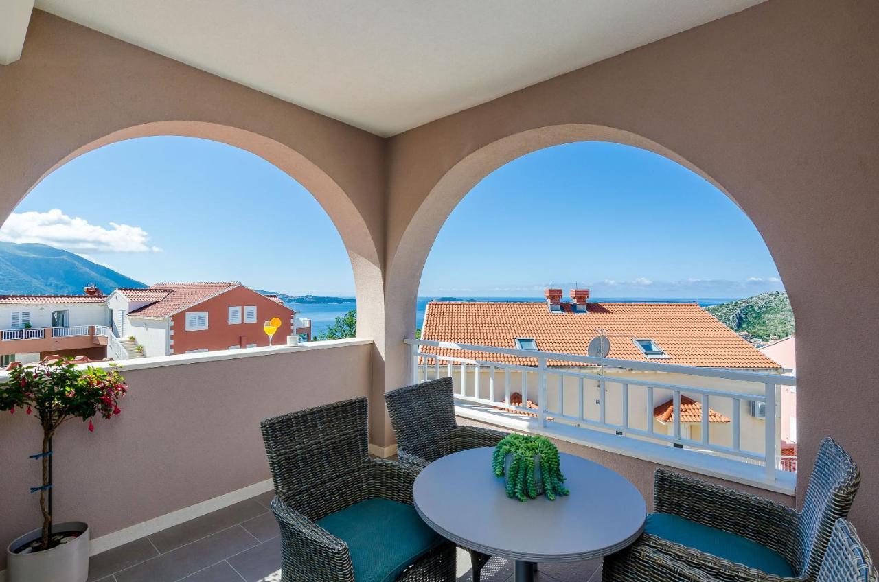 Adriatic Sunny Apartments Mlini Kültér fotó